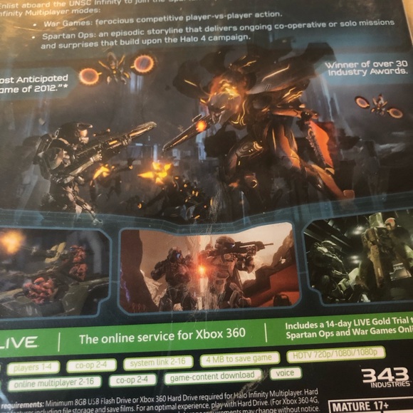 Halo 4 Microsoft Xbox 360 X360 Game - Picture 10 of 12